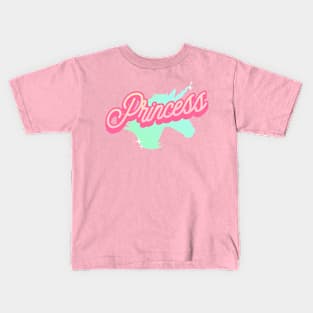 Unicorn Princess Kids T-Shirt